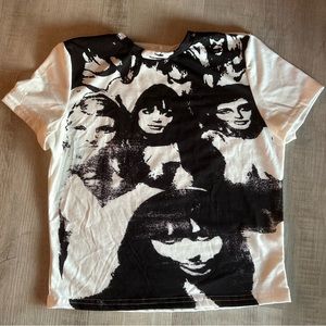 Amazon Trendy Black and White Graphic Tee